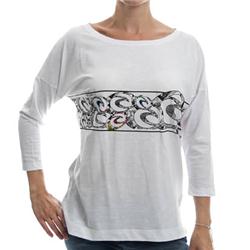 Rip Curl Womens Bling LS T-Shirt - Optical White