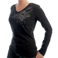 rip curl Womens Live the Search T-Shirt -Solid Blk
