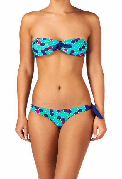 Rip Curl Womens Rip Curl Kuta Bandeau Bikini - Blueprint