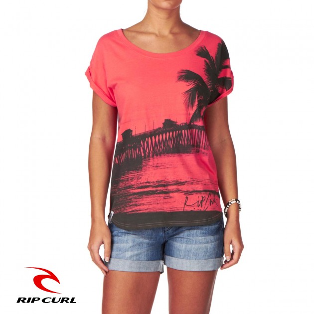 Womens Rip Curl Pacaraima T-Shirt - Dubarry
