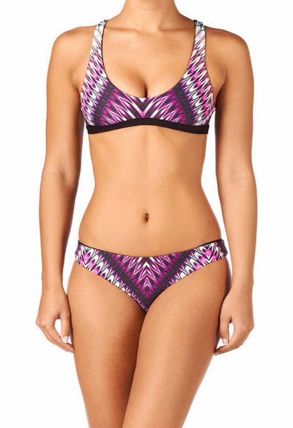 Rip Curl Womens Rip Curl Shimmer Triangle Bikini - Black
