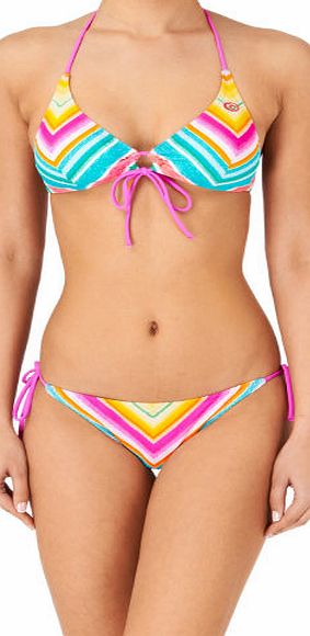 Rip Curl Womens Rip Curl Sun Dip Triangle Bikini - Rose