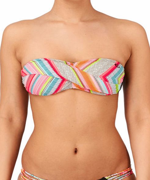 Rip Curl Womens Rip Curl Tribal Quest Bandeau Bikini Top