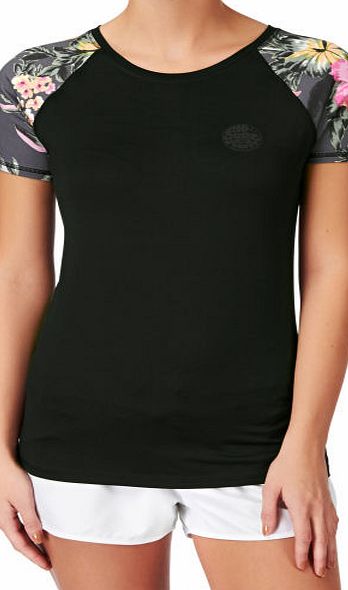Rip Curl Womens Surf Rash Vest - Black