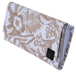 RIPCURL GIRL Rip Curl Timbalada Leather Wallet White