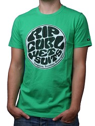 RIPCURL GUYS Rip Curl Wettie T-Shirt - Green