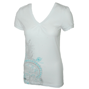 Ripcurl Ladies Ladies Ripcurl Barranco T-Shirt. White