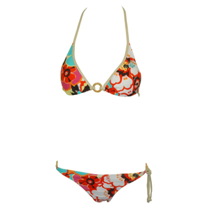 Ladies Ripcurl Tropicalia Ipanema Bikini. Orange