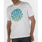 Ripcurl Mens Pismo Beach T-Shirt Optical White