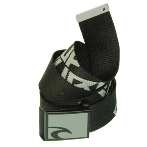 Ripcurl Mens Ripcurl Edit Web Belt. Black