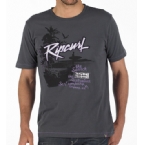 Ripcurl Mens Sand Dollar Beach T-Shirt Dark Shadow