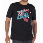 Ripcurl Mens Seal Beach Pier T-Shirt Black