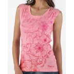 Ripcurl Womens Graphic T-Shirt Begonia Pink