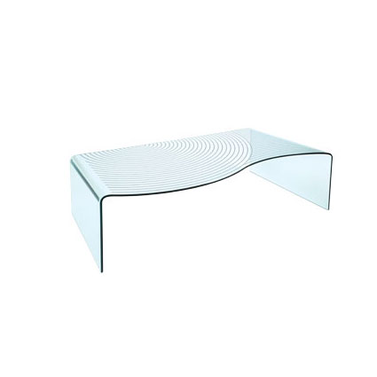 Ripple Glass Coffee Table UK