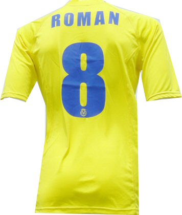 Riquelme Puma Villareal home (Roman 8) 05/06