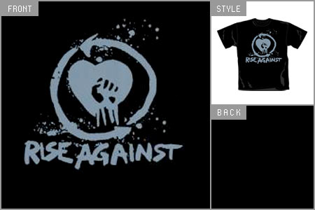 Rise Against (Heart First) T-shirt cid_5181TSBP