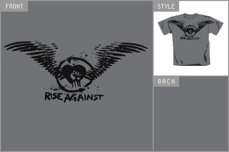 Rise Against (Paper Wings) T-shirt cid_3665TSCP