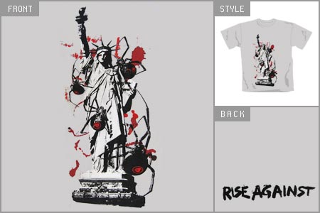 rise against (Widow of Liberty) T-shirt