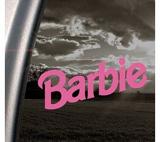 Ritrama BARBIE Pink Decal Doll Princess Car Truck Window Pink Sticker
