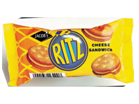 Ritz Cheese Sandwich savoury biscuit, wrapped