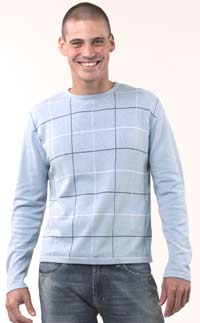 River Island check design sweater