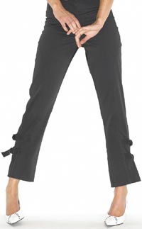 punk crop trousers