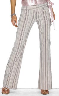 stripe trousers