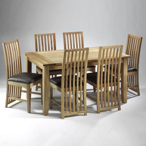 Dorset Ash Dining Set x4 Chairs