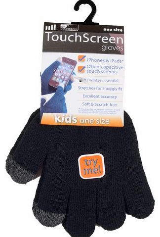 Kids Touchscreen gloves - One size (for use with iPhone, iPod, etc)