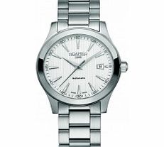 Roamer Mens Rotadate Silver Tone Steel Bracelet