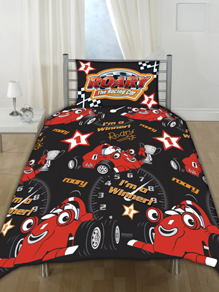 Roary Duvet Cover and Pillowcase Im a Winner Design Bedding