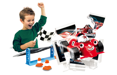 the Racing Car - Crazy Stunt Roary