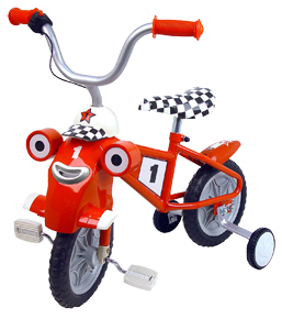 the Racing Car 10 inch Bike with Sounds