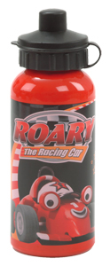 the Racing Car Aluminum Sports Bottle