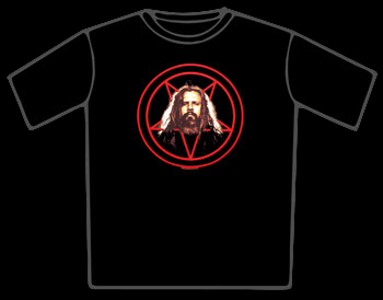Rob Zombie Pentagram Head T-Shirt