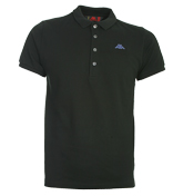Darius Black Pique Polo Shirt