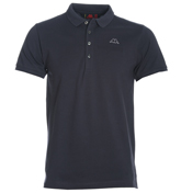 Robe Di Kappa Darius Dark Violet Pique Polo Shirt