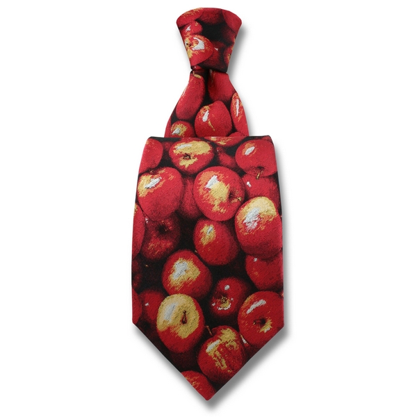 Robert Charles Apples Silk Tie by