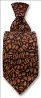 Robert Charles Brown Coffee Bean Tie by
