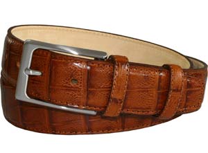 Robert Charles Coda Tan Leather Belt by