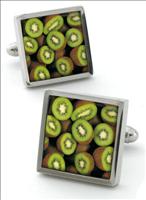 Robert Charles Kiwi Cufflinks by