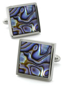 Robert Charles Paua Cufflinks by