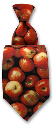 Robert Charles Printed Apple Tie by