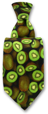 Robert Charles Printed Kiwi Fruit Tie by