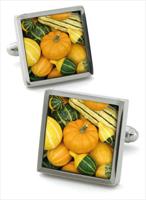 Robert Charles Pumpkin Cufflinks by