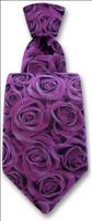 Robert Charles Purple Rose Tie by