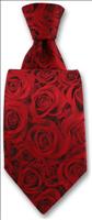 Robert Charles Red Rose Tie by
