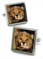 Robert Charles Safari Cheetah Cufflinks by