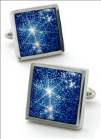 Robert Charles Star Blue Cufflinks by