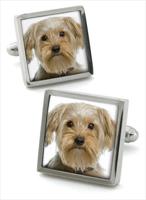 Robert Charles Terrier Cufflinks by